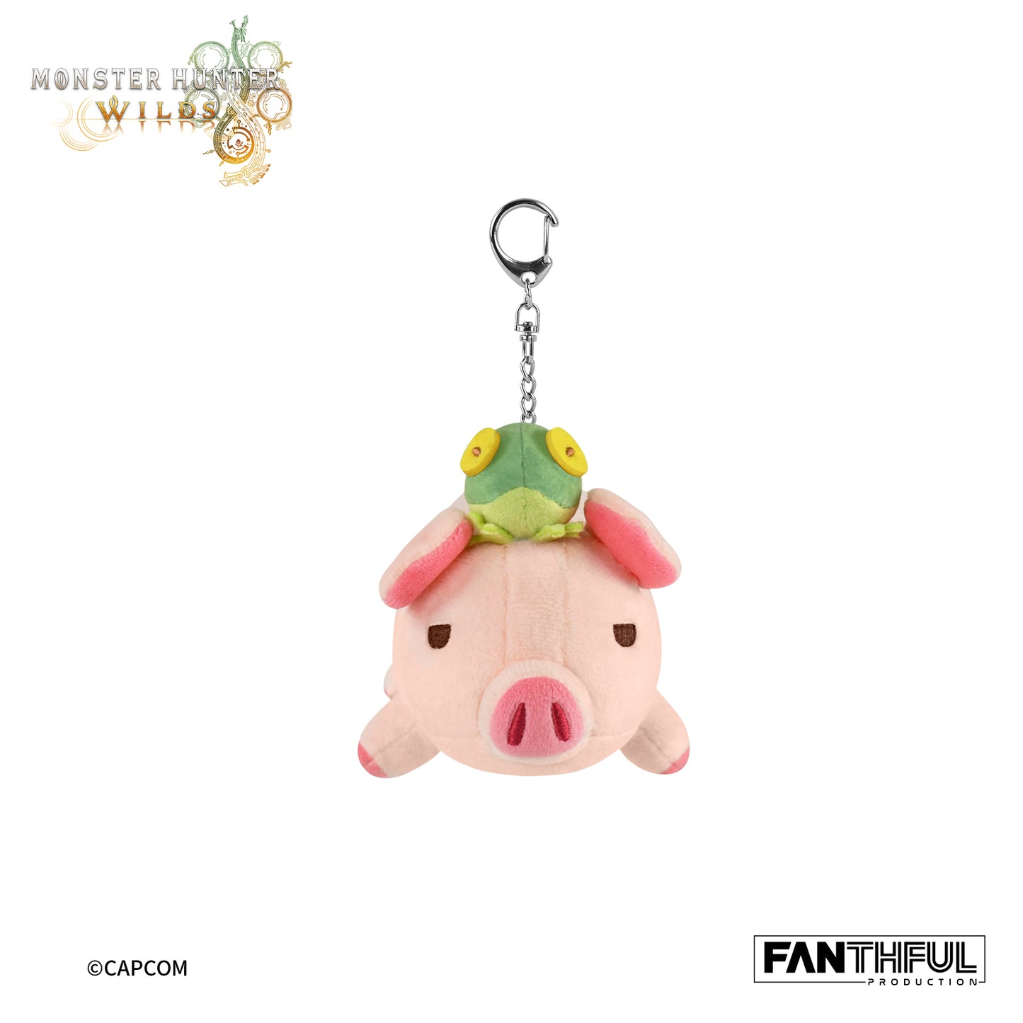 【Pre-Order】Monster Hunter Wilds Plush Keychain