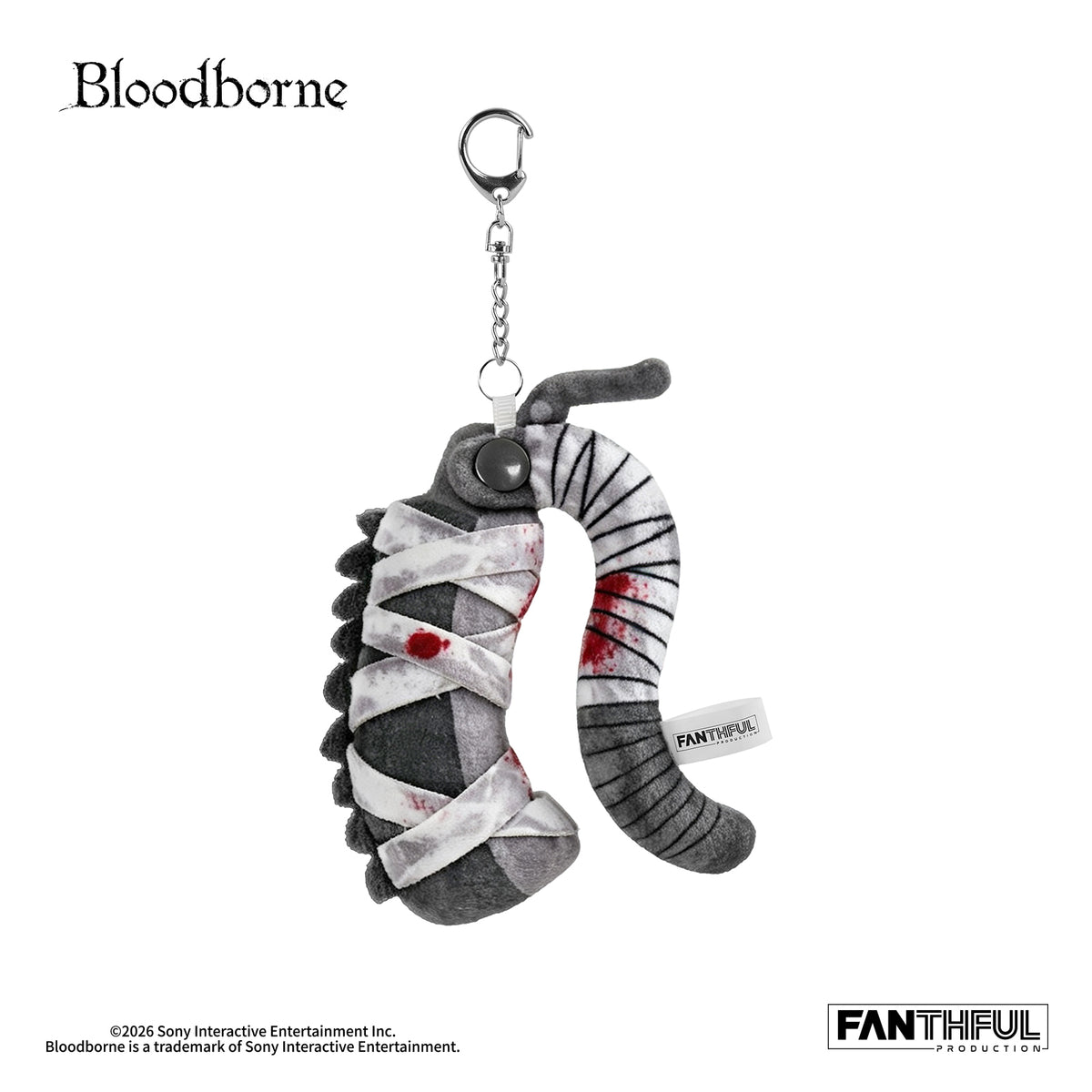 【Pre-Order】Bloodborne Plush Keychain（Saw Cleaver）