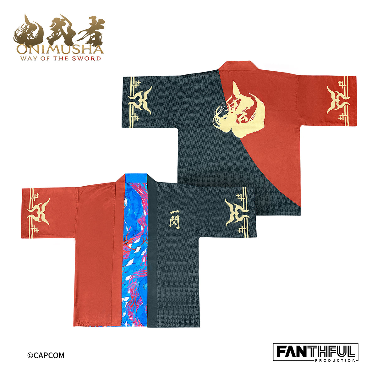 【Pre-Order】Onimusha Reversible Haori Jacket