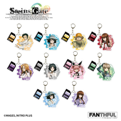【Pre-Order】STEINS;GATE Acrylic Keychain（blind box/10pcs）