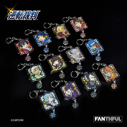 【Pre-Order】Ace Attorney Acrylic keychain（blind box）12pcs/set