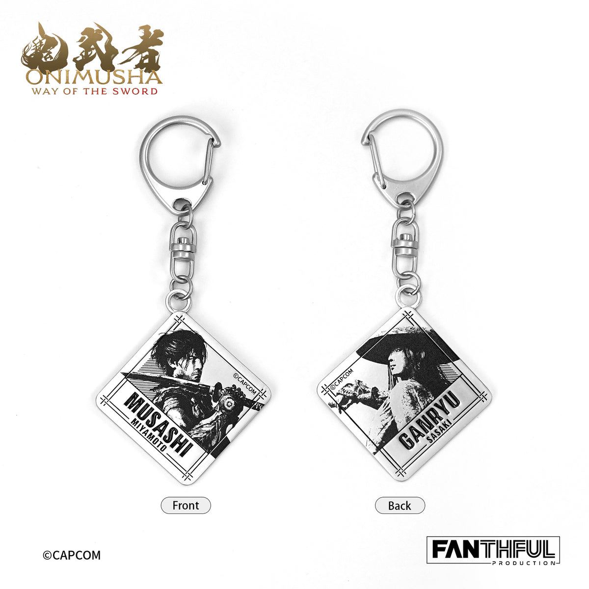 【Pre-Order】Onimusha Alloy Keychain