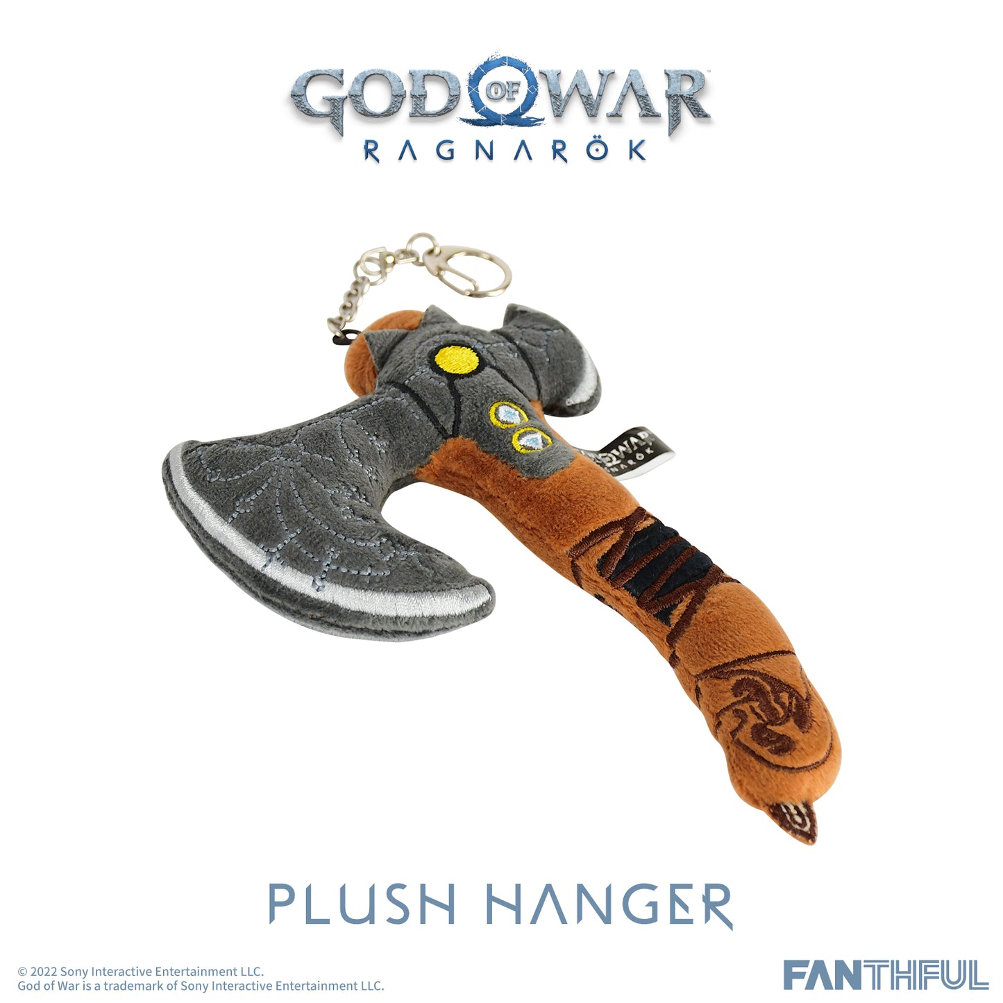God of War Ragnarok Plush Hanger（The Leviathan Axe）