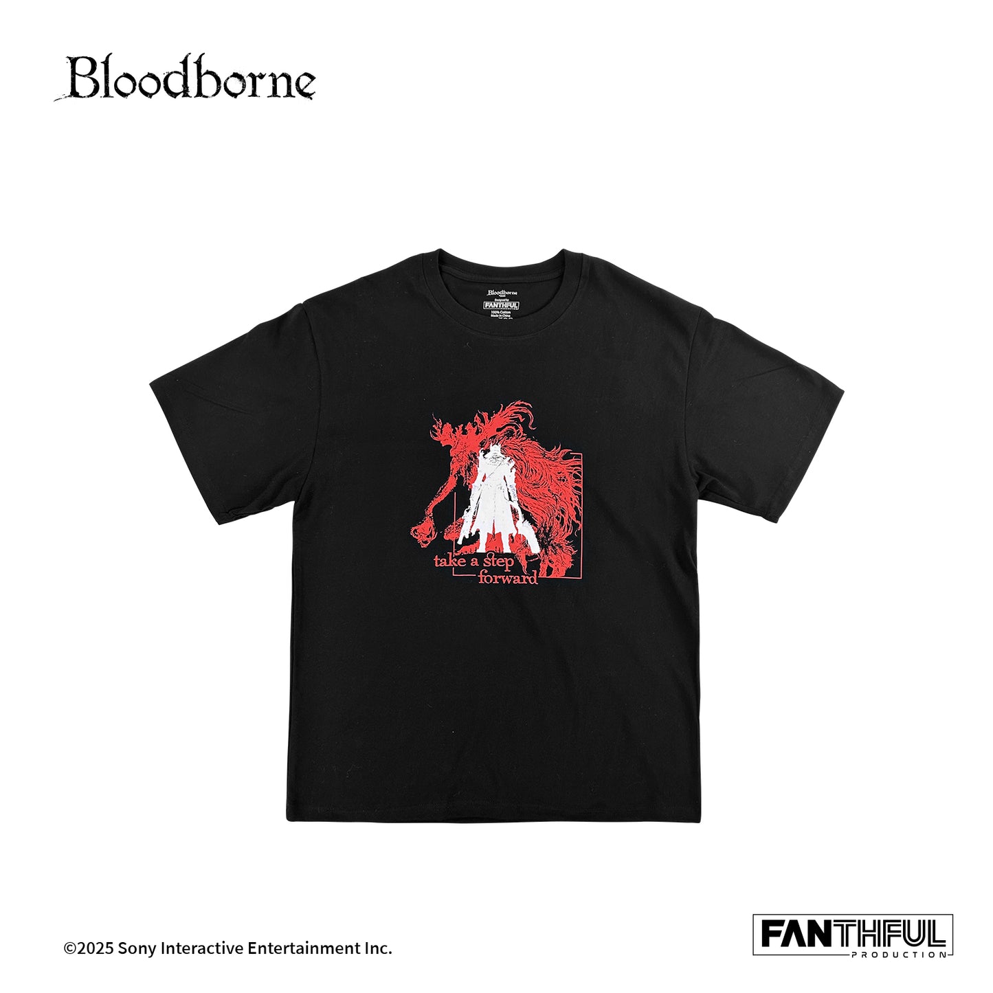 【Pre-Order】Bloodborne Black T-shirt（Hunter）