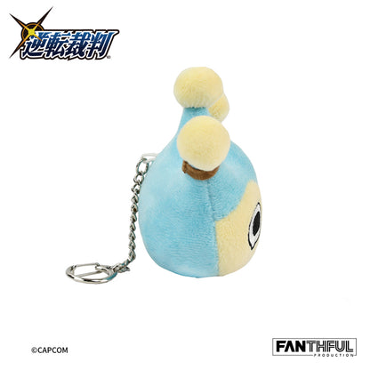 【Pre-Order】Ace Attorney Plush Keychain-Blue Badger（Resale）