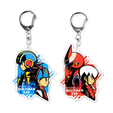 DOWNPAYMENT for Megaman EXE Acrylic Keychain (Set of 2)