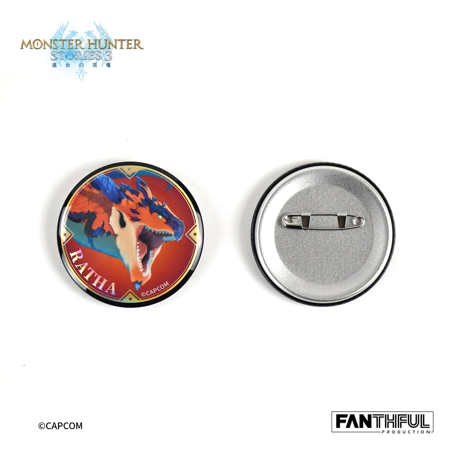 Monster Hunter Stories 3 Tin Badge（blind box/10pcs）