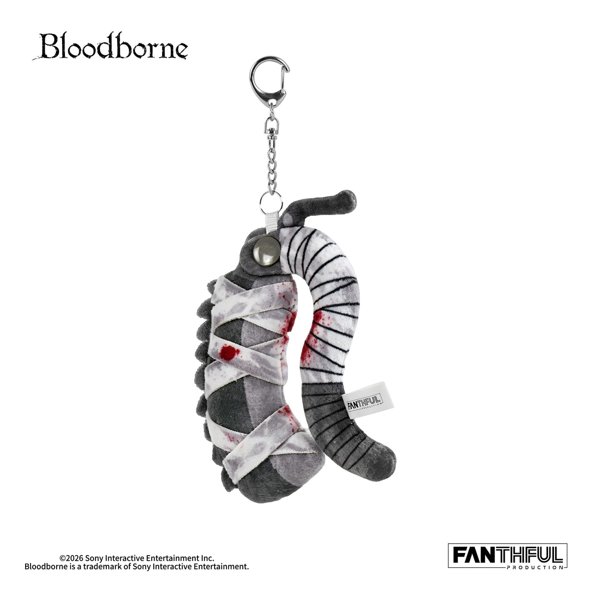 【Pre-Order】Bloodborne Plush Keychain（Saw Cleaver）
