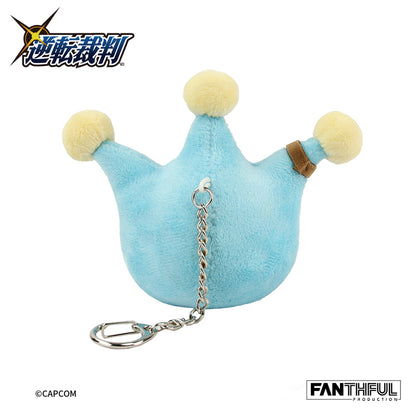 【Pre-Order】Ace Attorney Plush Keychain-Blue Badger（Resale）