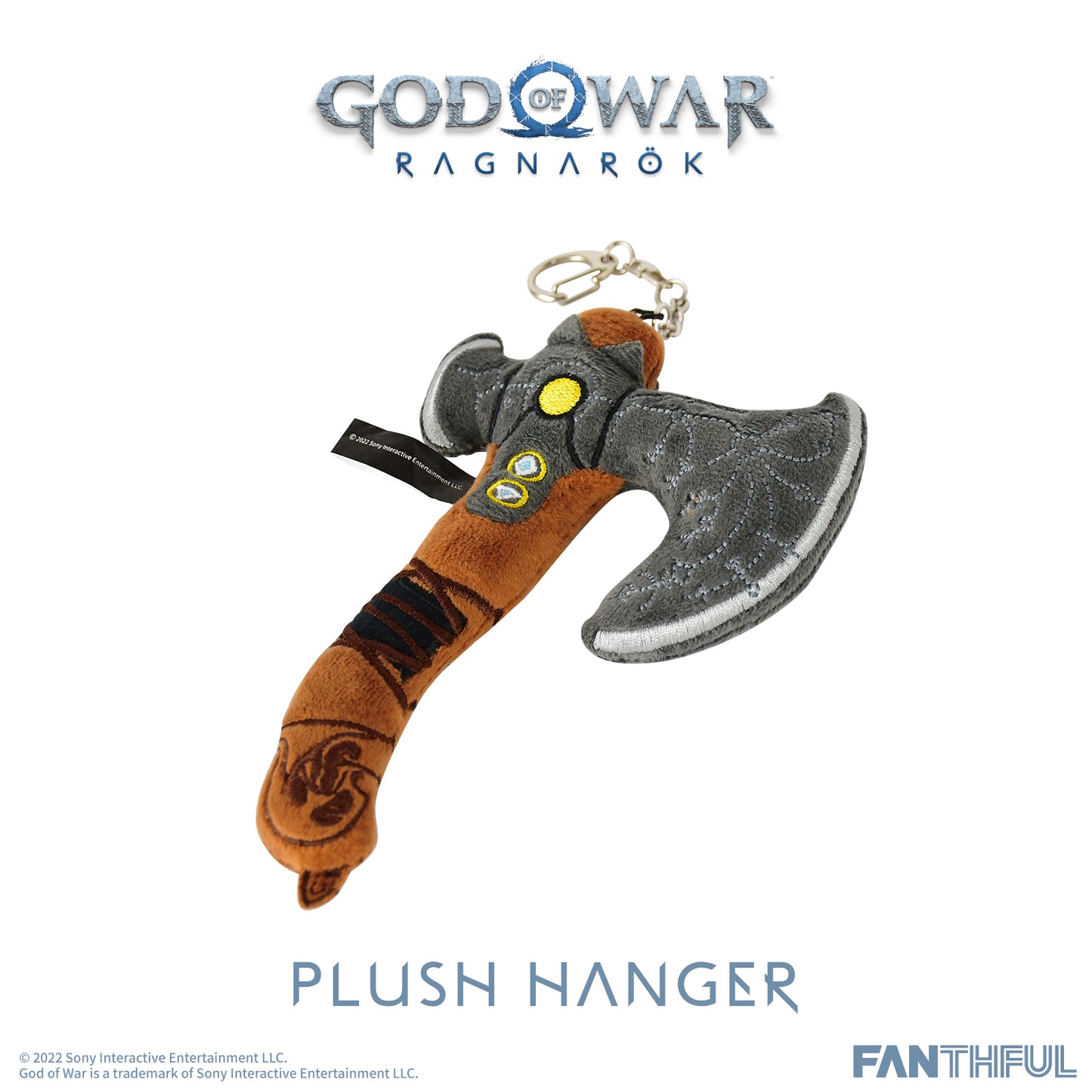 God of War Ragnarok Plush Hanger（The Leviathan Axe）