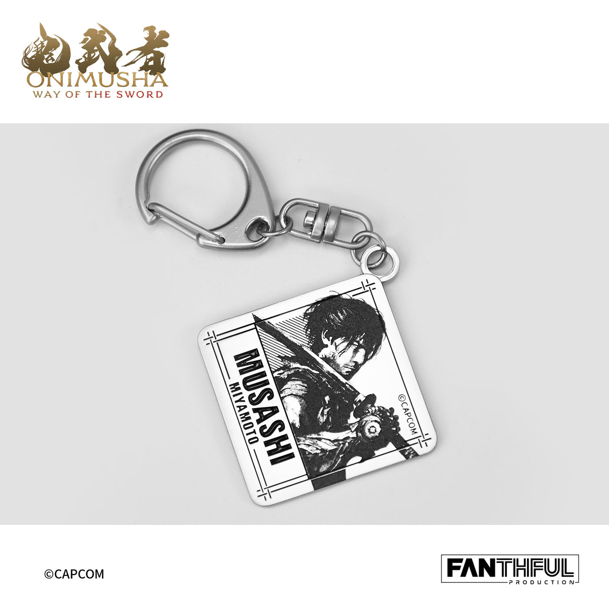 【Pre-Order】Onimusha Alloy Keychain