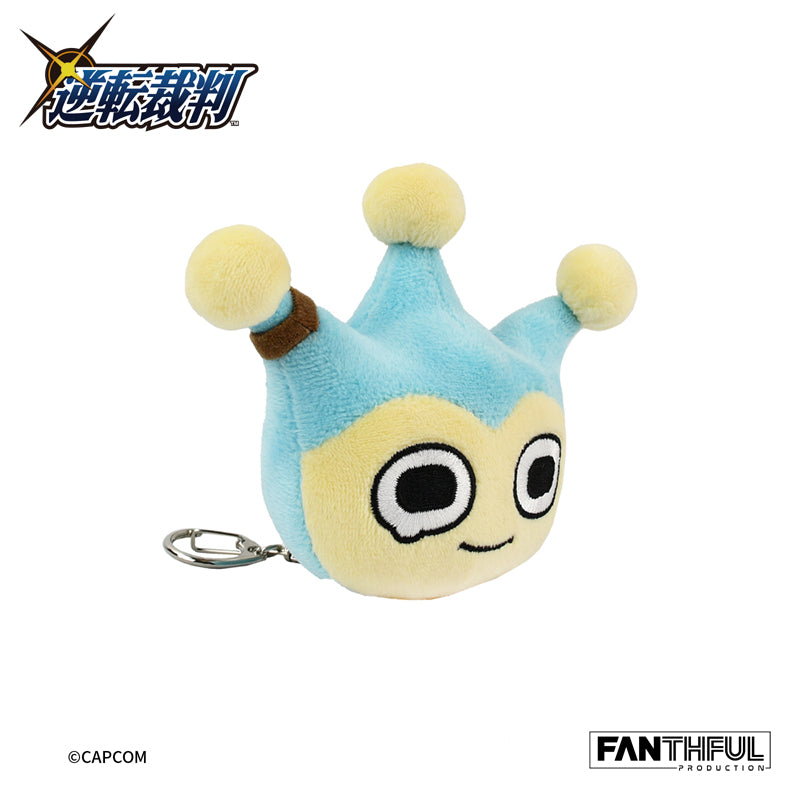 【Pre-Order】Ace Attorney Plush Keychain-Blue Badger（Resale）