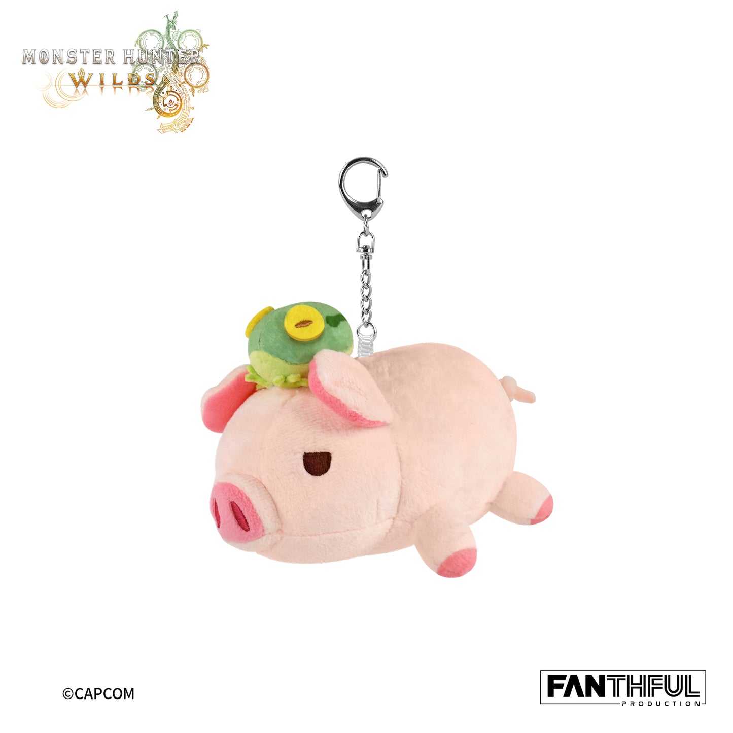【Pre-Order】Monster Hunter Wilds Plush Keychain