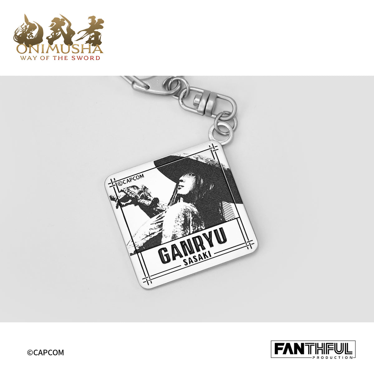 【Pre-Order】Onimusha Alloy Keychain