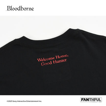 【Pre-Order】Bloodborne Black T-shirt（Hunter）