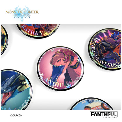 Monster Hunter Stories 3 Tin Badge（blind box/10pcs）