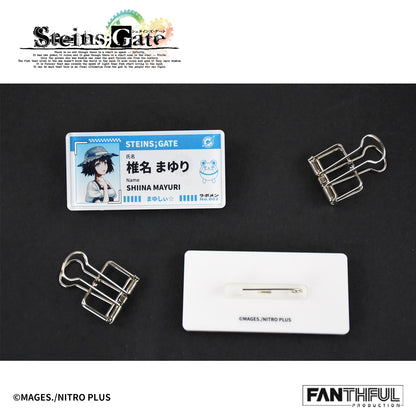 【Pre-Order】STEINS;GATE Acrylic Badge（blind box/8pcs）