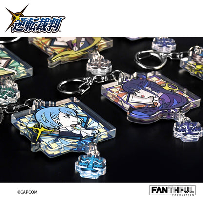 【Pre-Order】Ace Attorney Acrylic keychain（blind box）12pcs/set