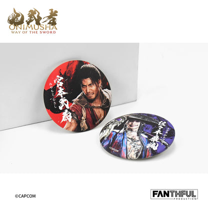 【Pre-Order】Onimusha Tin Badge Set