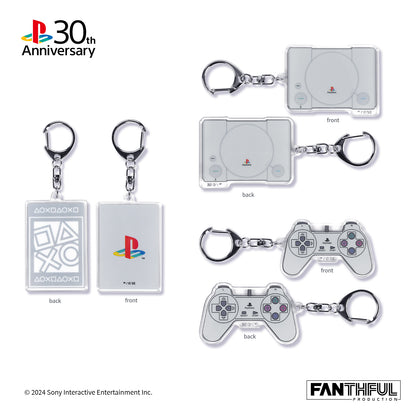 【Pre-Order】PlayStation 30th Anniversary Acrylic Keychain Set (3pcs)