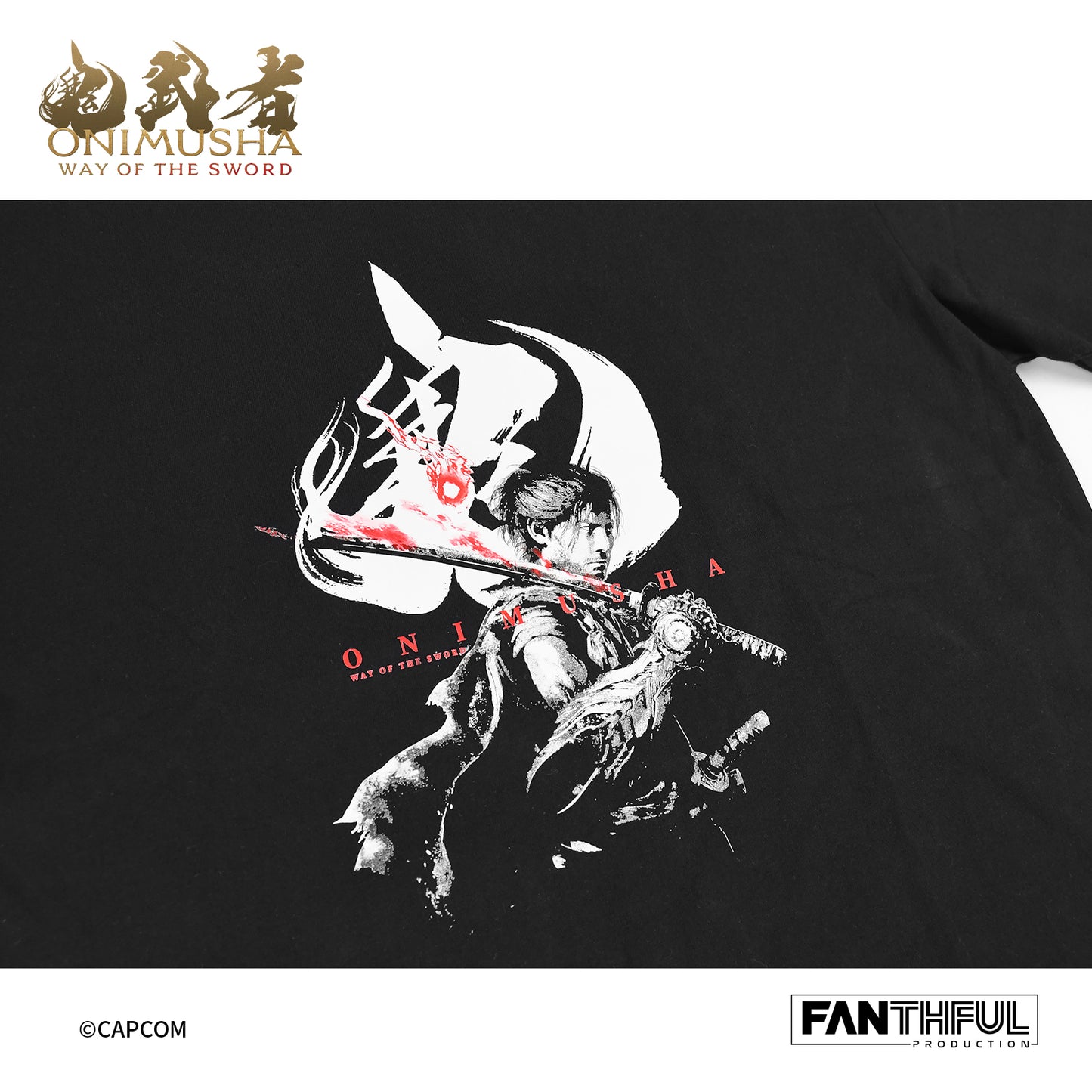 【Pre-Order】Onimusha Black T-shirt