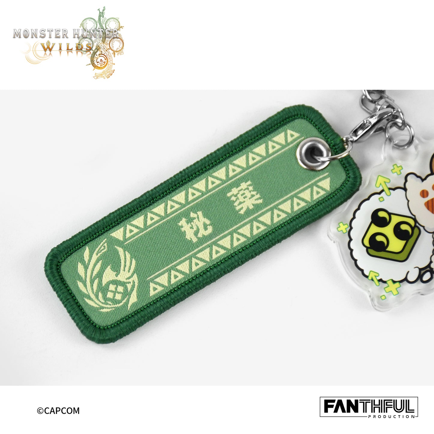 【Pre-Order】Monster Hunter Wilds Acrylic Keychain（blind box）10pcs/set