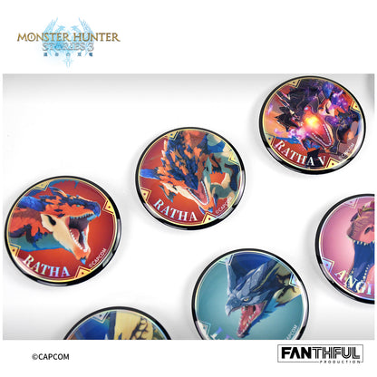 Monster Hunter Stories 3 Tin Badge（blind box/10pcs）