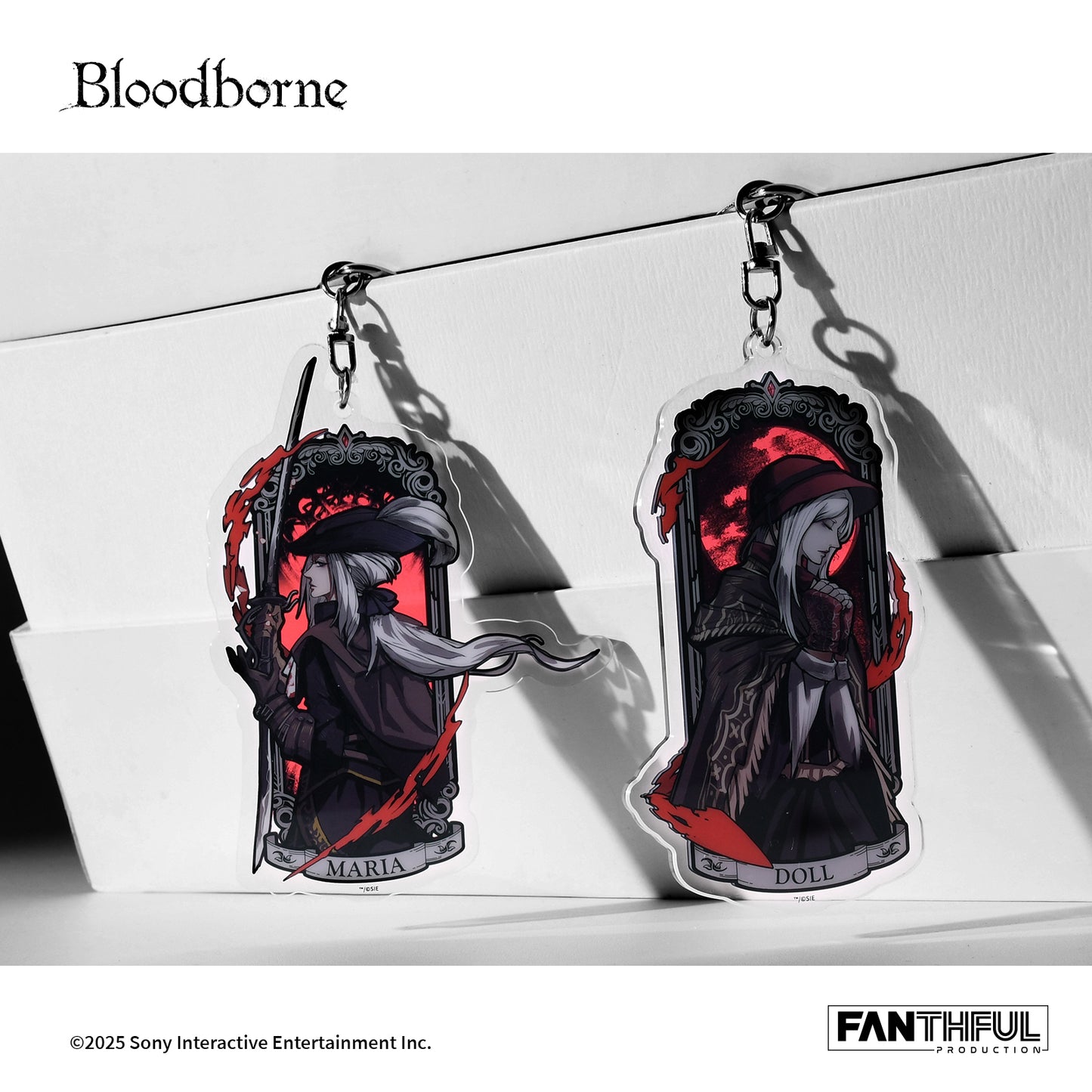 【Pre-Order】Bloodborne Acrylic Keychain Set