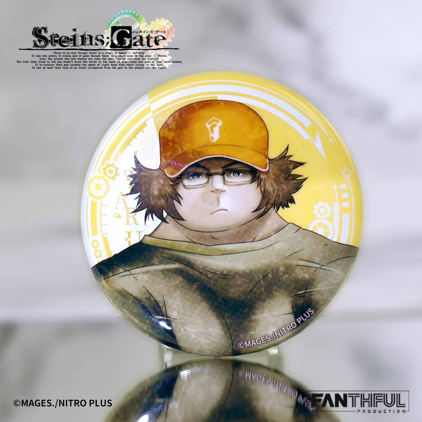 【Pre-Order】STEINS;GATE Tin Badge（blind box/10pcs）