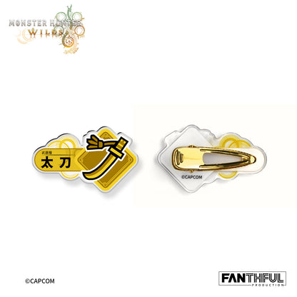 Monster Hunter Wilds Acrylic Clip（blind box）14pcs/set