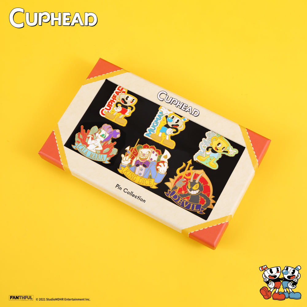DOWNPAYMENT for Cuphead Pin Badge Set