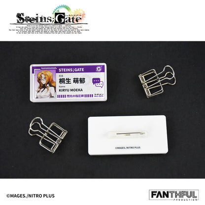 【Pre-Order】STEINS;GATE Acrylic Badge（blind box/8pcs）