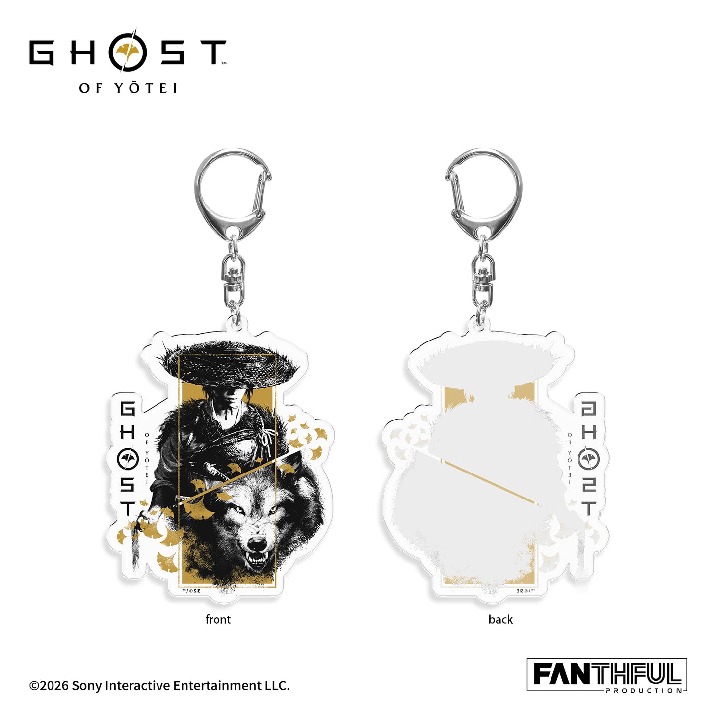 Ghost of Yotei Acrylic Keychain