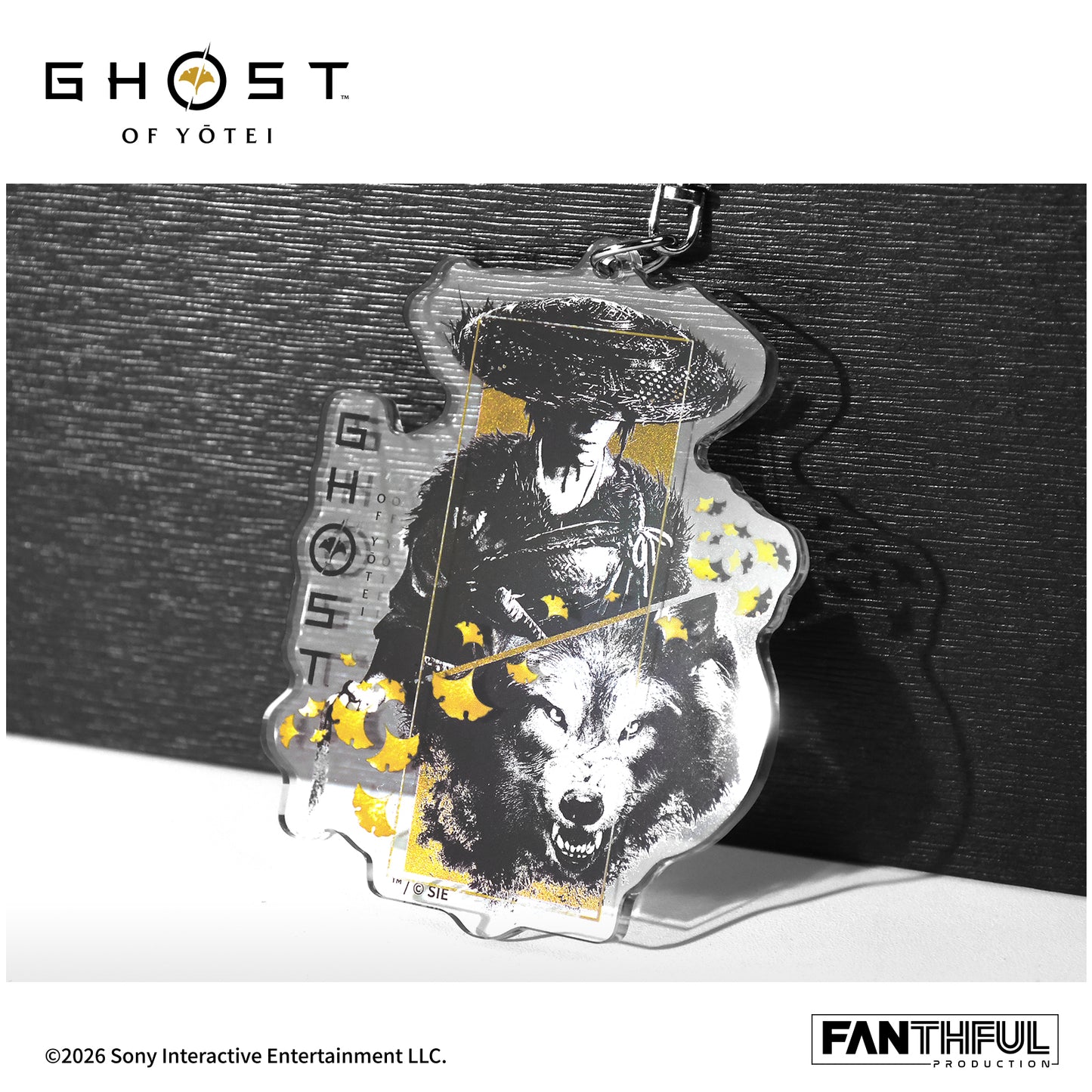 Ghost of Yotei Acrylic Keychain