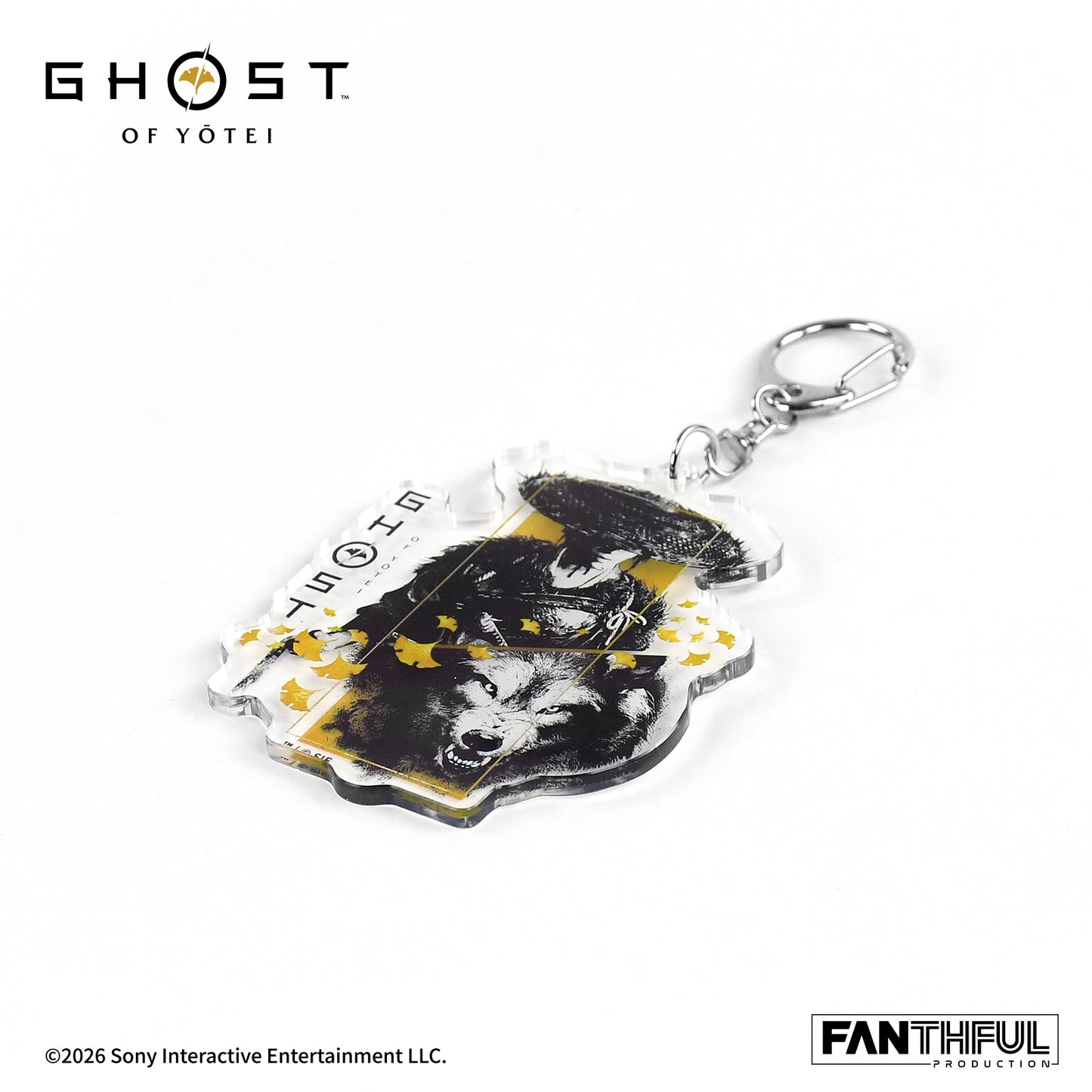 Ghost of Yotei Acrylic Keychain