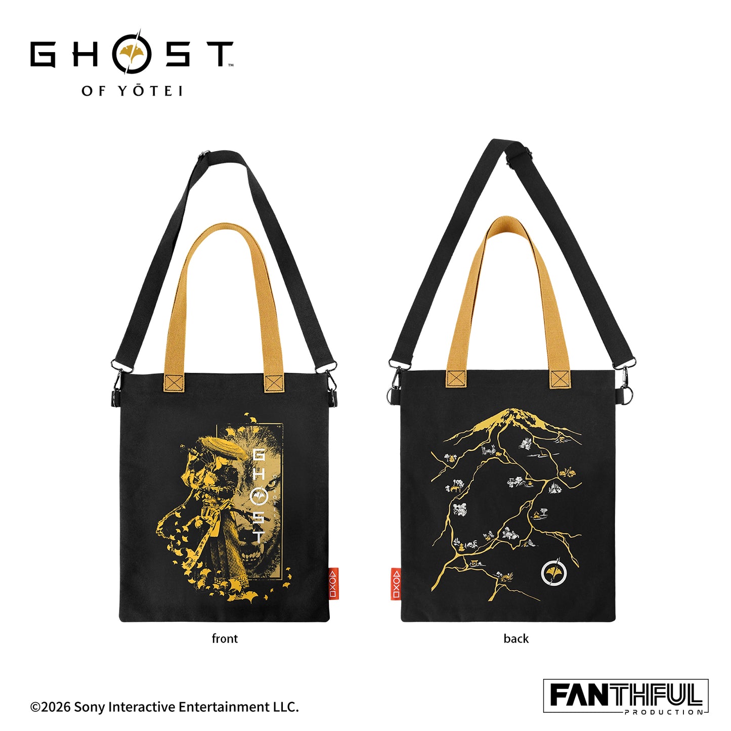 Ghost of Yotei Canvas Bag