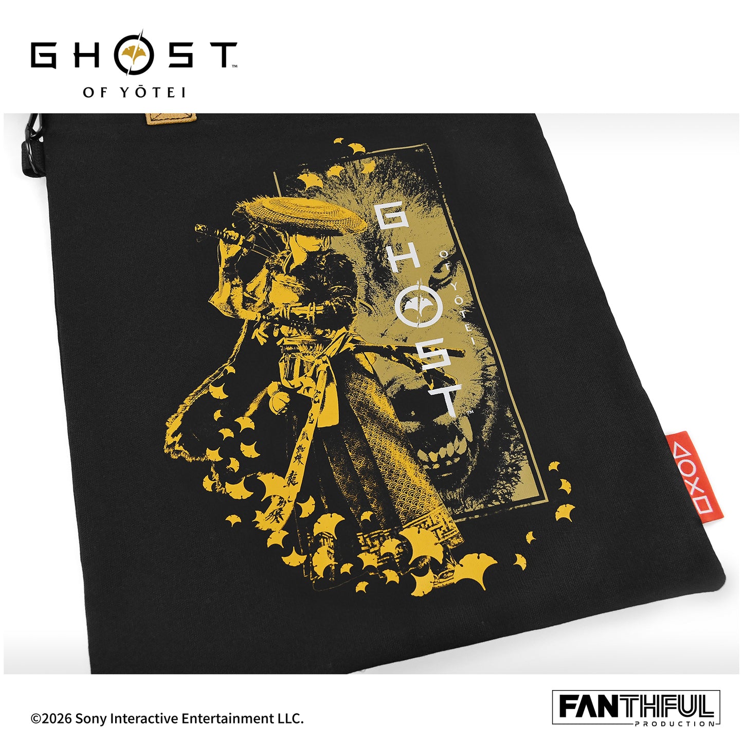 Ghost of Yotei Canvas Bag