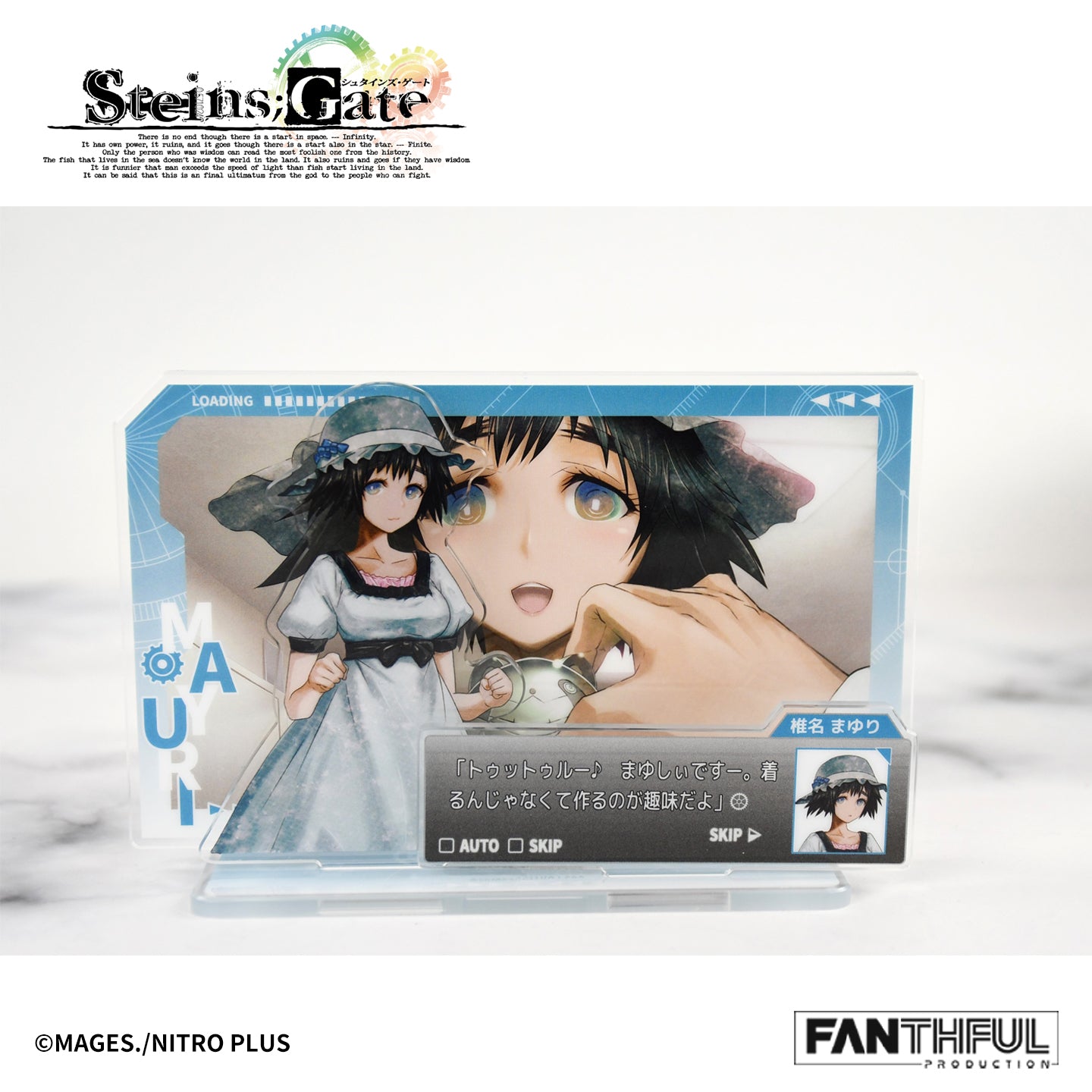 Pre-Order】STEINS;GATE Acrylic Stand – FANTHFUL Collector