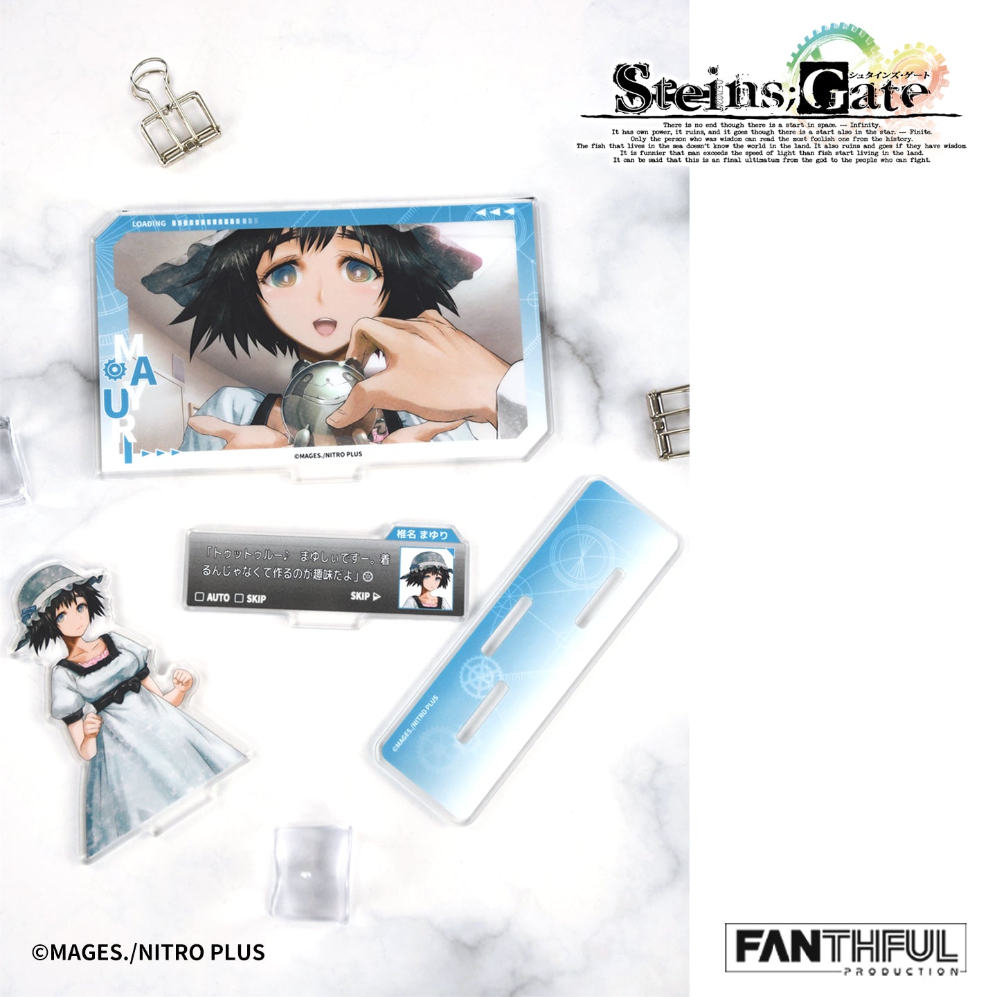 Pre-Order】STEINS;GATE Acrylic Stand – FANTHFUL Collector