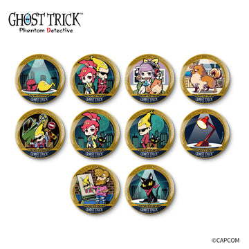 DOWNPAYMENT for Ghost Trick Pin Badge (Set of 10)
