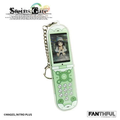 【Pre-Order】STEINS;GATE Cellphone-shaped Acrylic Keychain