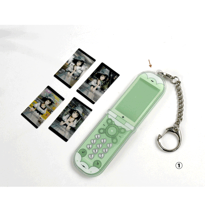 【Pre-Order】STEINS;GATE Cellphone-shaped Acrylic Keychain
