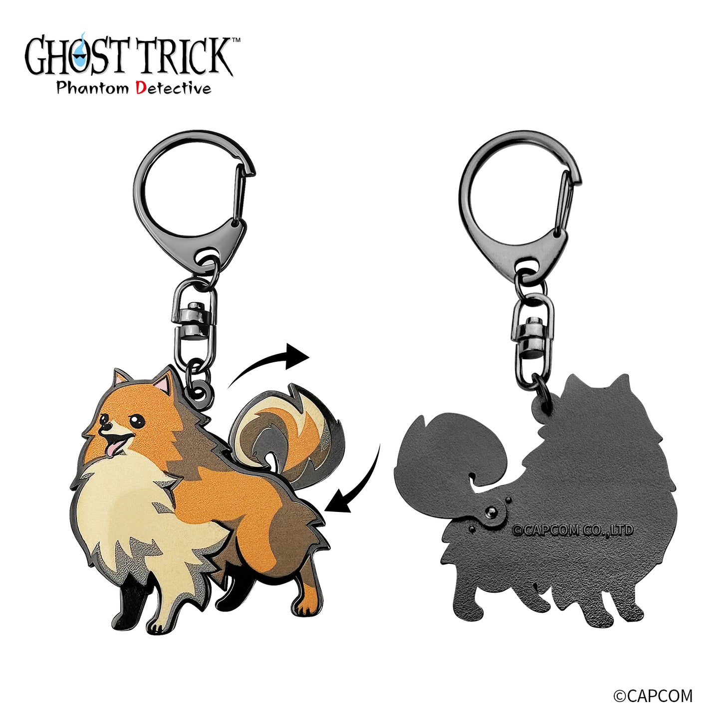 Ghost Trick Alloy Keychain（Missile）
