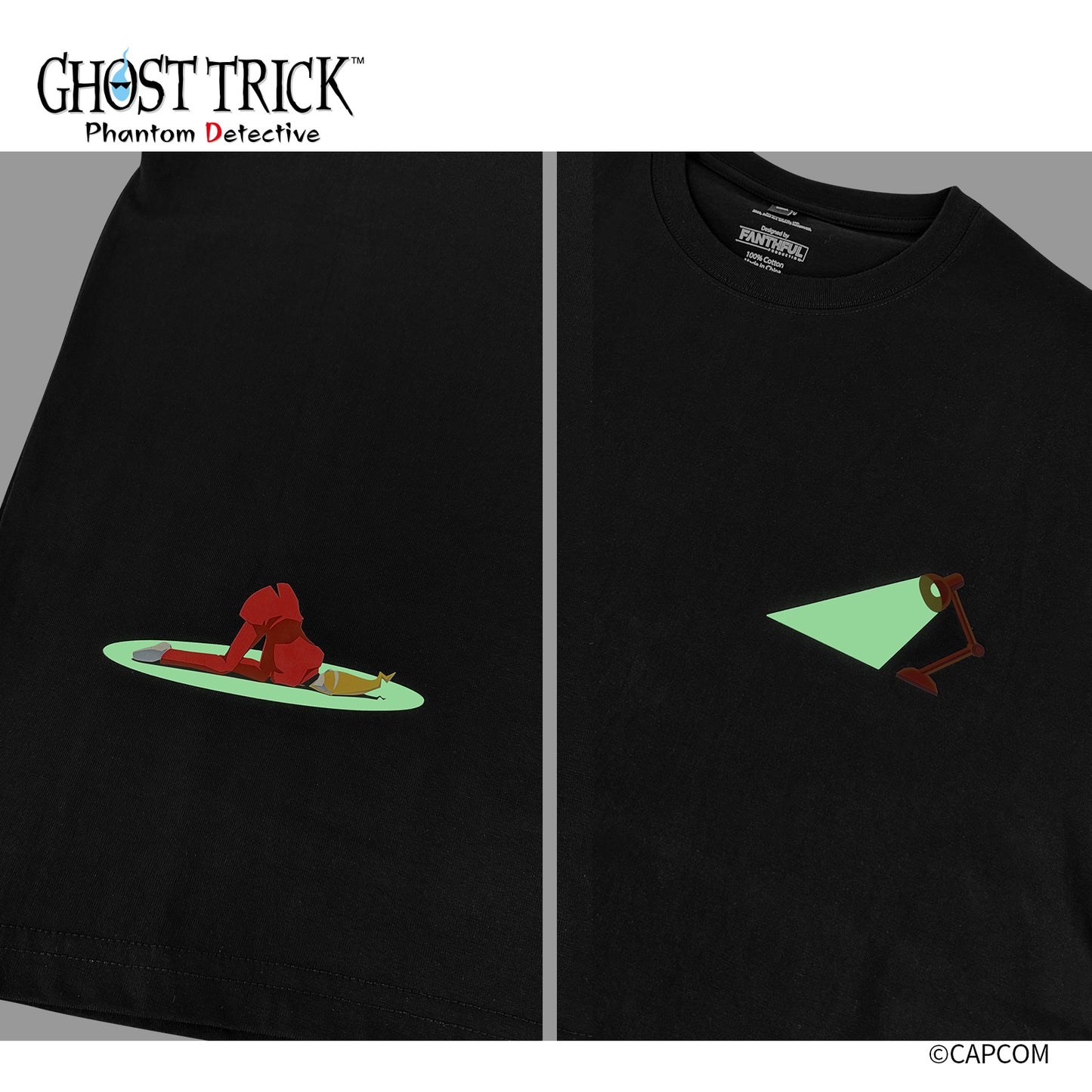 【Pre-Order】Ghost Trick Black T-shirt