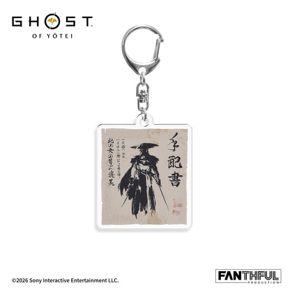 Ghost of Yotei Lenticular Acrylic Keychain