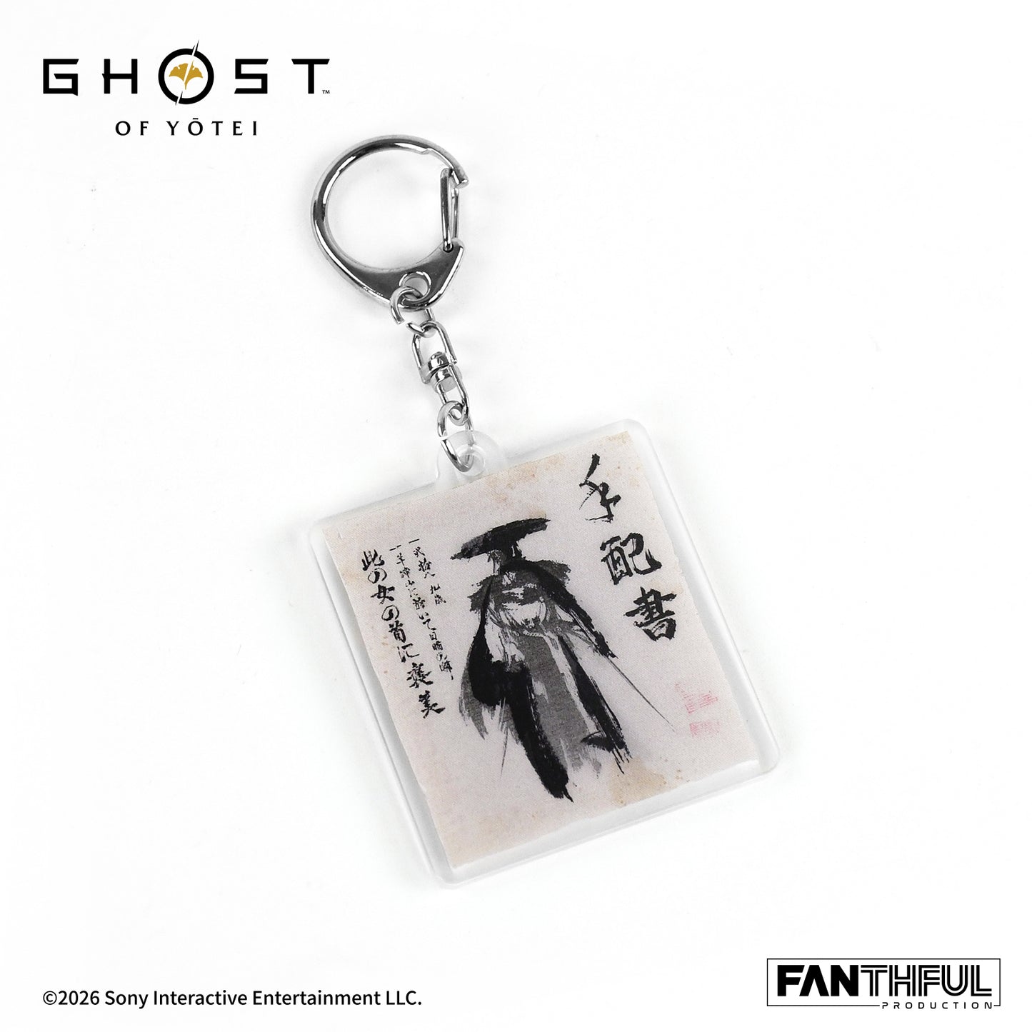 Ghost of Yotei Lenticular Acrylic Keychain