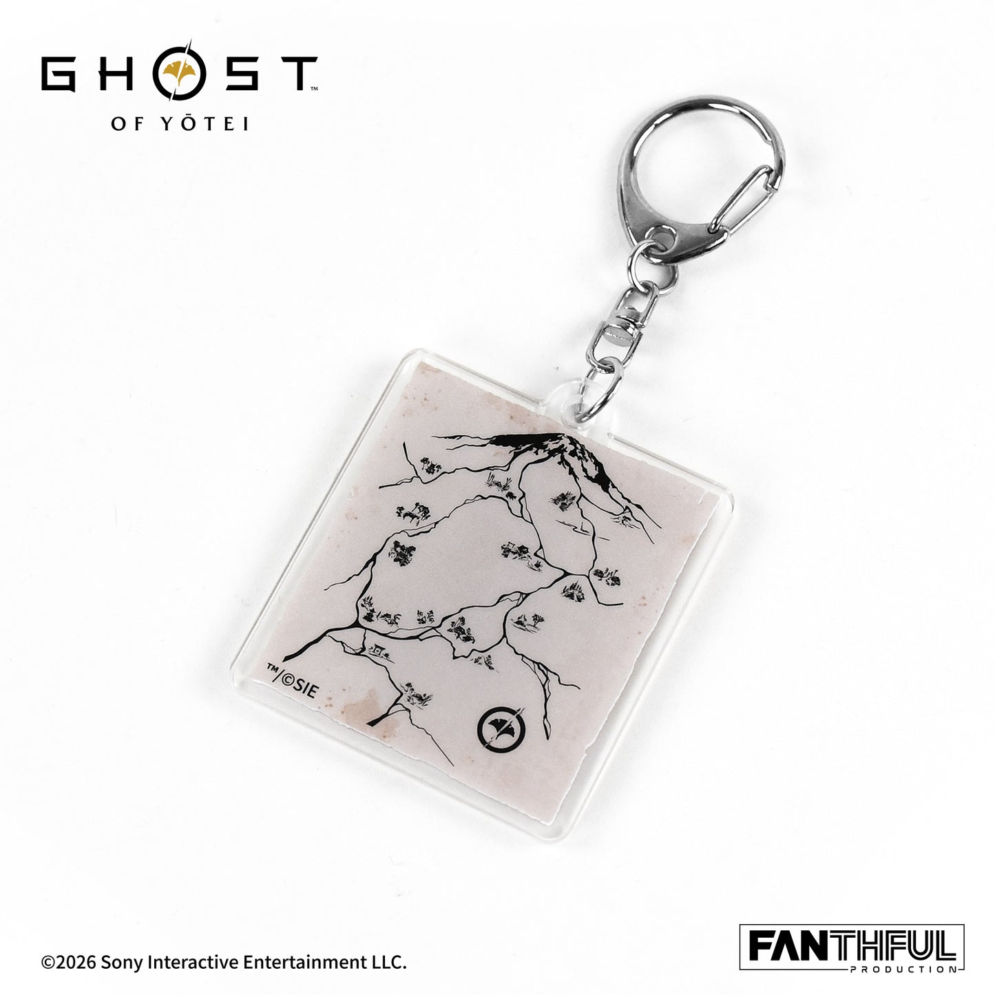 Ghost of Yotei Lenticular Acrylic Keychain