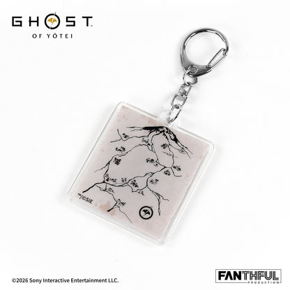 Ghost of Yotei Lenticular Acrylic Keychain