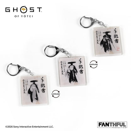 Ghost of Yotei Lenticular Acrylic Keychain