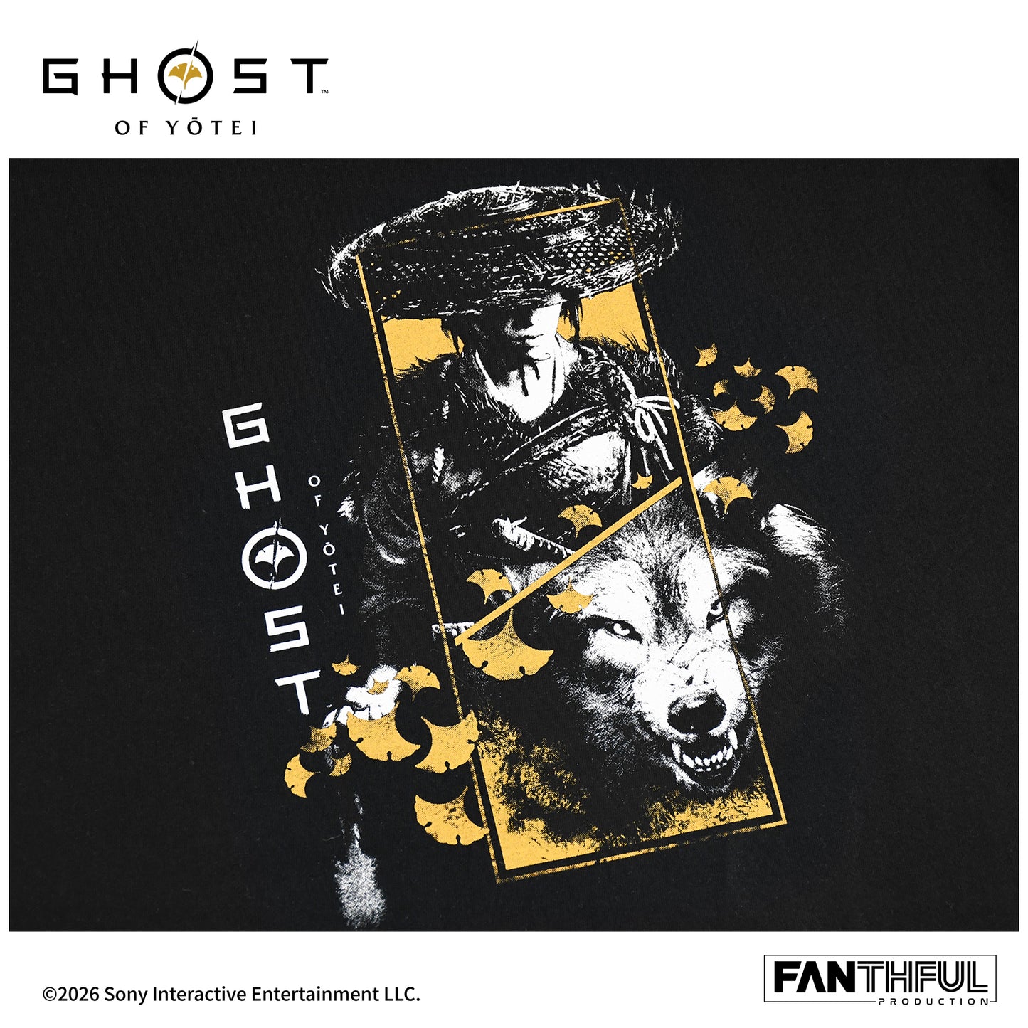 Ghost of Yotei Black T-Shirt